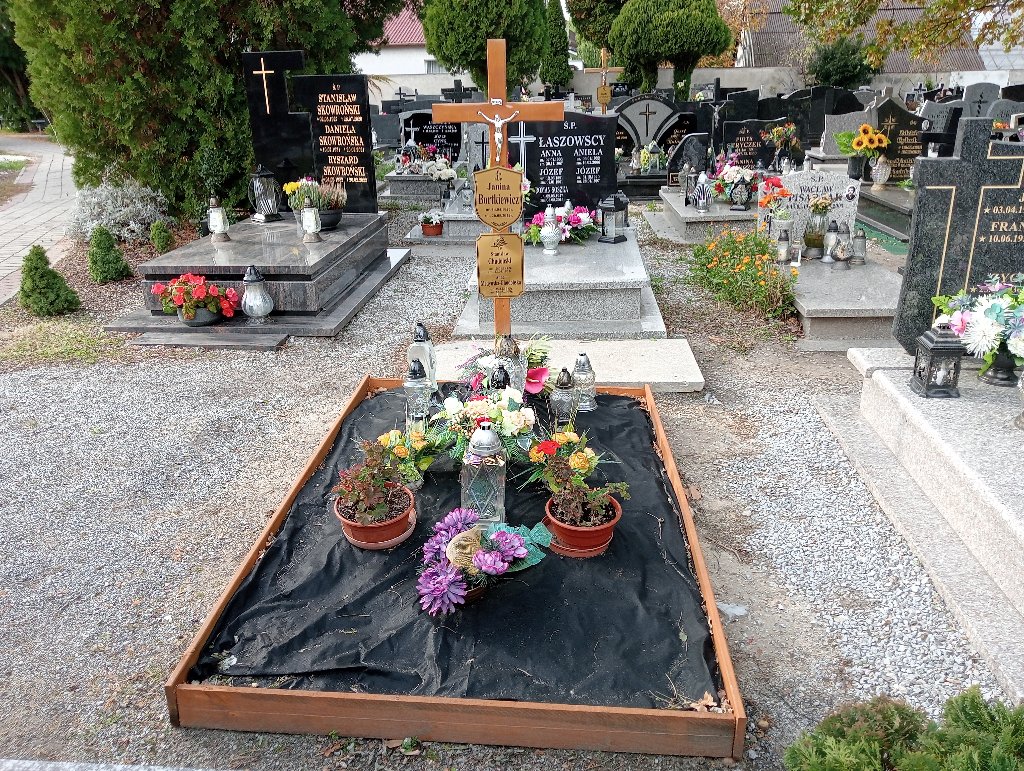 Grób Janina Bortkiewicz