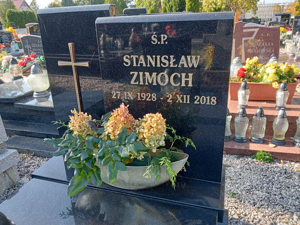Grób Stanisław Zimoch