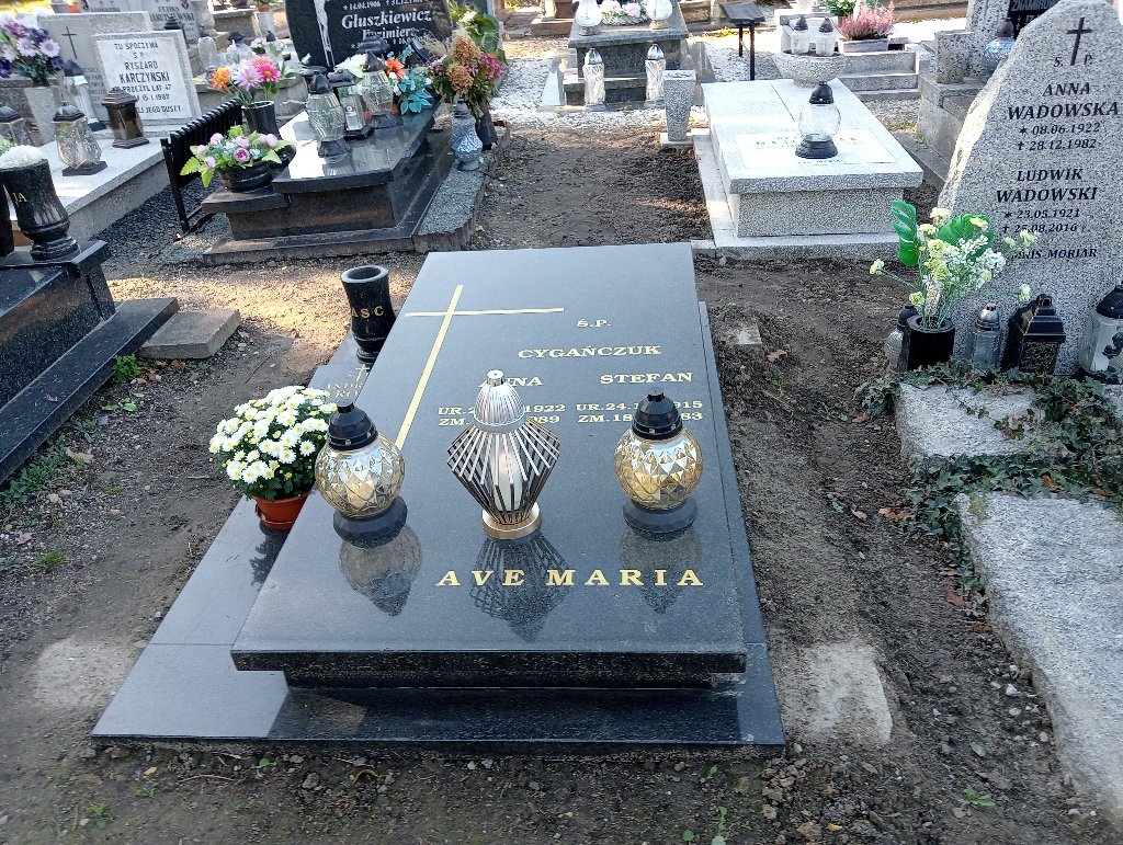 Grób Andrzej Wyrobek