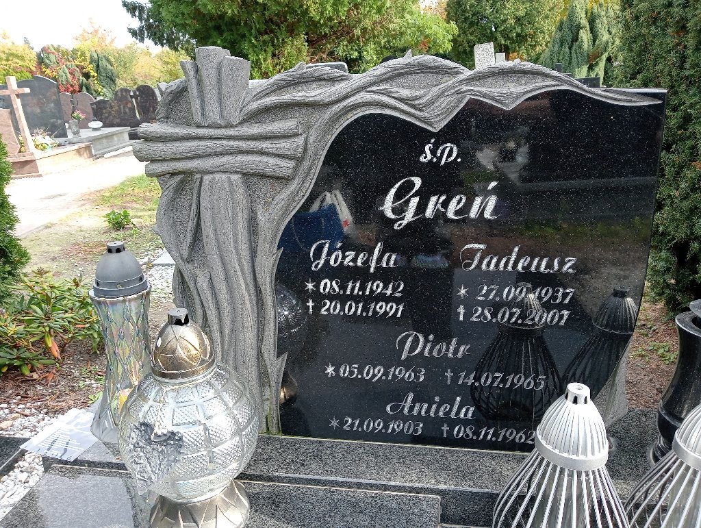 Grób Tadeusz Greń
