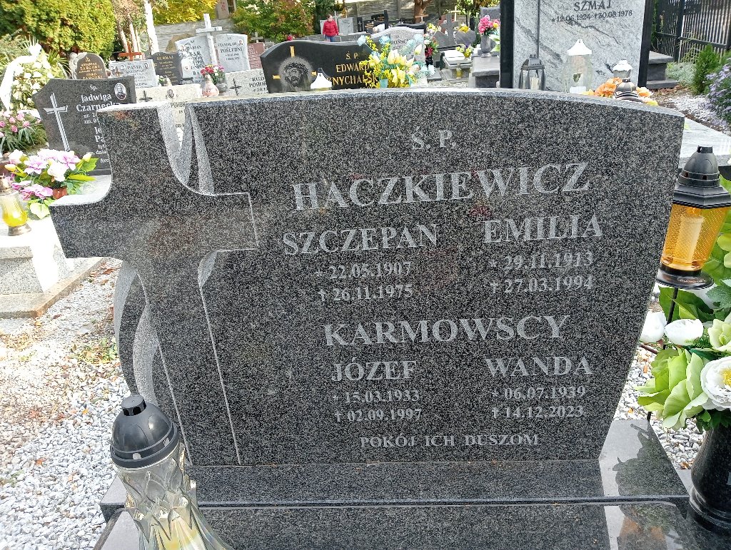 Grób Ewa Karmowska
