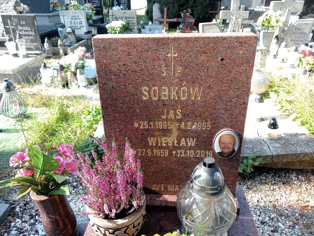 Grób Wiesław Sobków