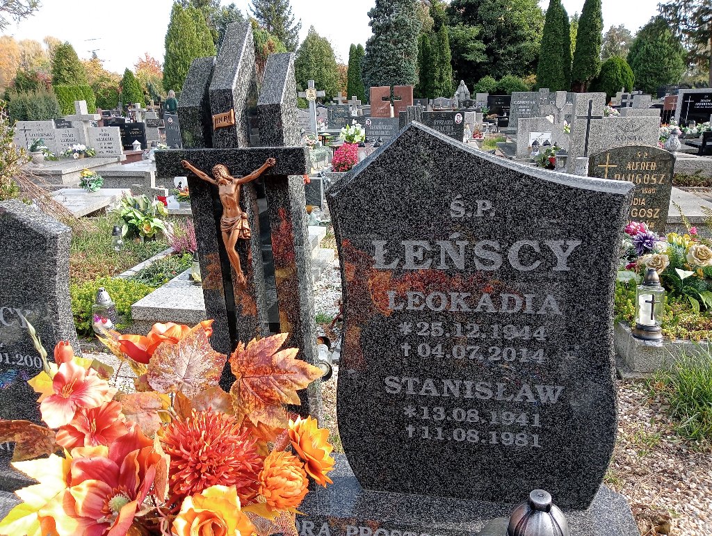 Grób Stanisław Łeński