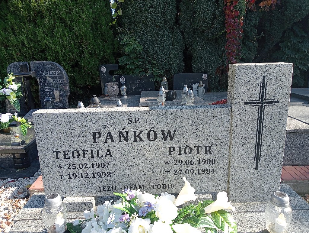 Grób Piotr Pańków